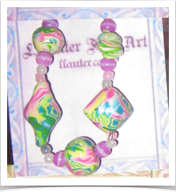 Stretch Bracelet
Clay Beads