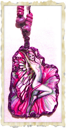 Pink Fairy Pendant