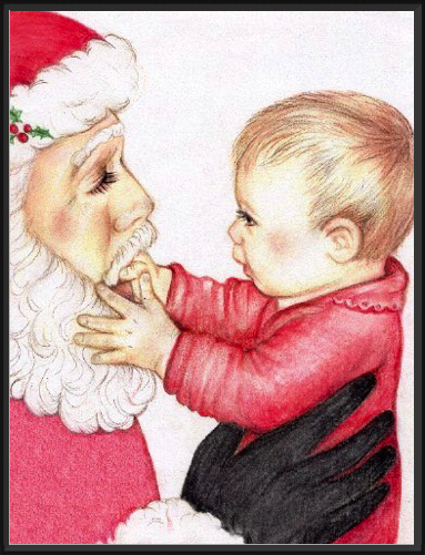 Santa and Baby